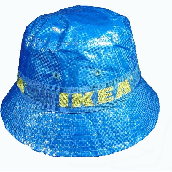 IKEA KNORVA Bucket Hat - Blue. - Picture 3 of 4